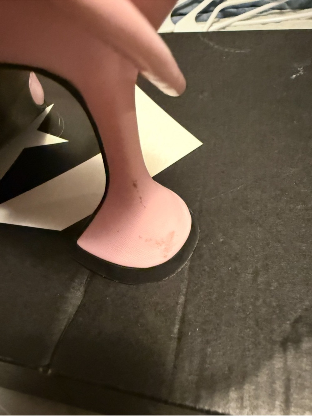 Pink Feathered Women's Heels✨7.5 - Picture 3 of 3